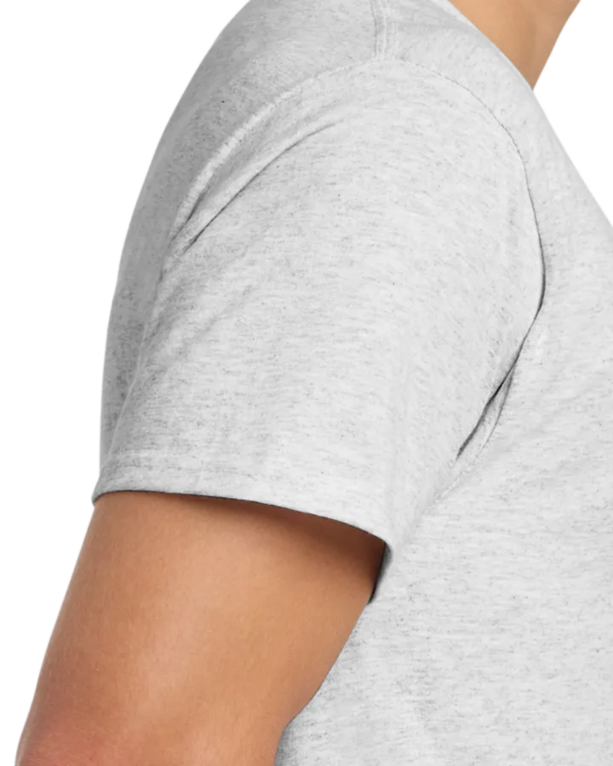 Closeup of a 29M Jerzees Heavyweight Blend Tee
